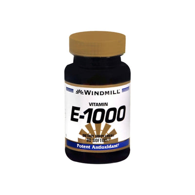 Windmill Vitamin E 1000 IU Softgels - 30 Count