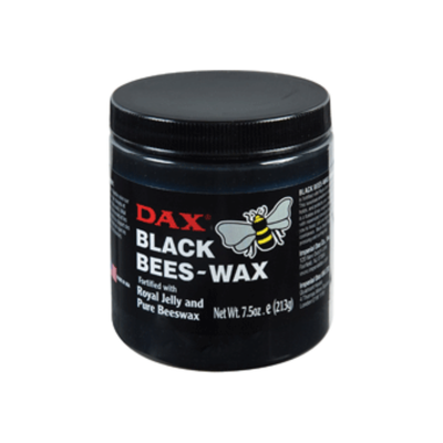 Cera de Estilo DAX Black Beeswax - 7.5 oz con Jalea Real