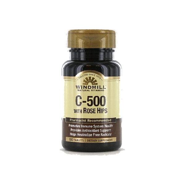 Windmill Vitamin C 500mg - 100 Tablets