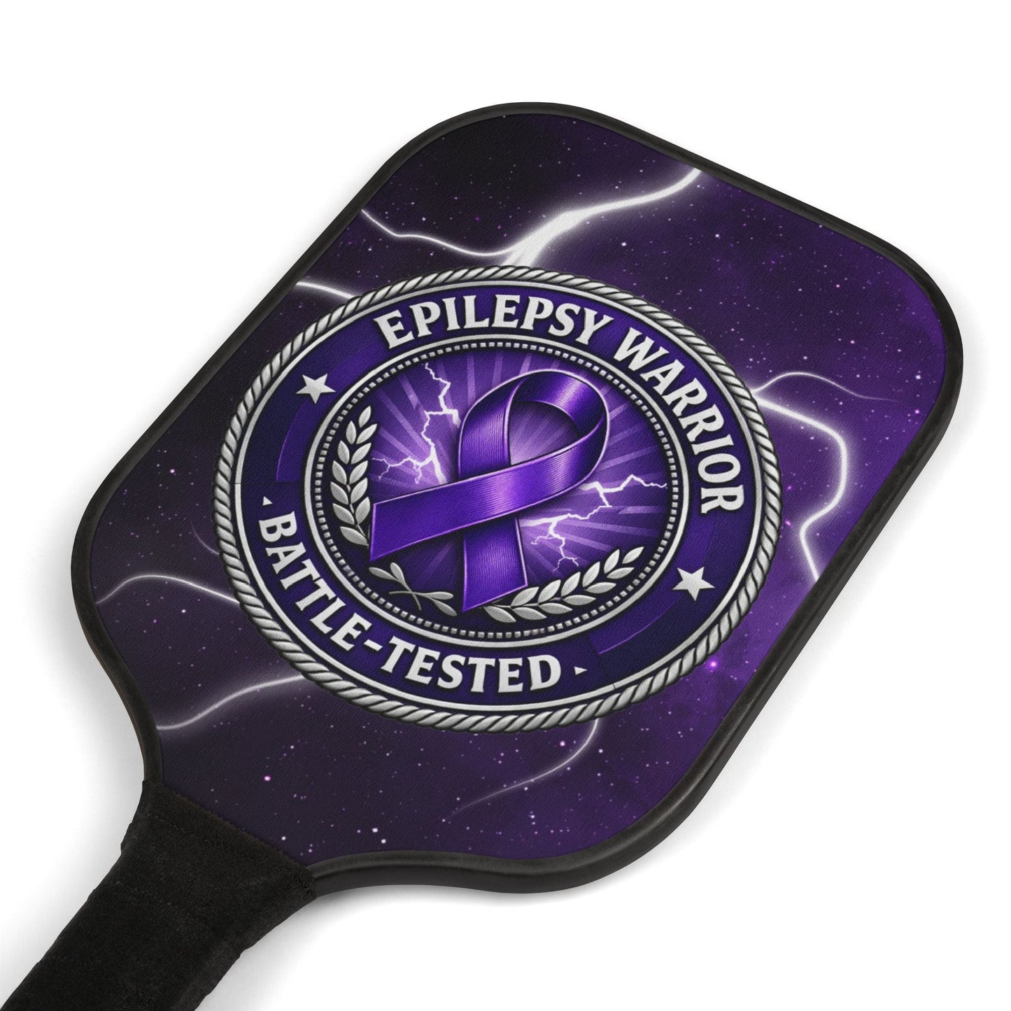 Juego de Paddleball Guerrero de Epilepsia – Juego de Conciencia Cinta Morada