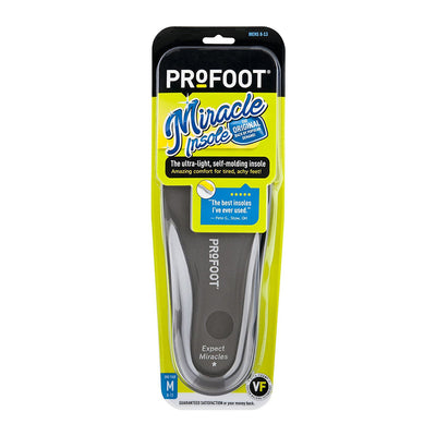 Profoot Miracle Insole for Men, Size 8-13, 1 Pair