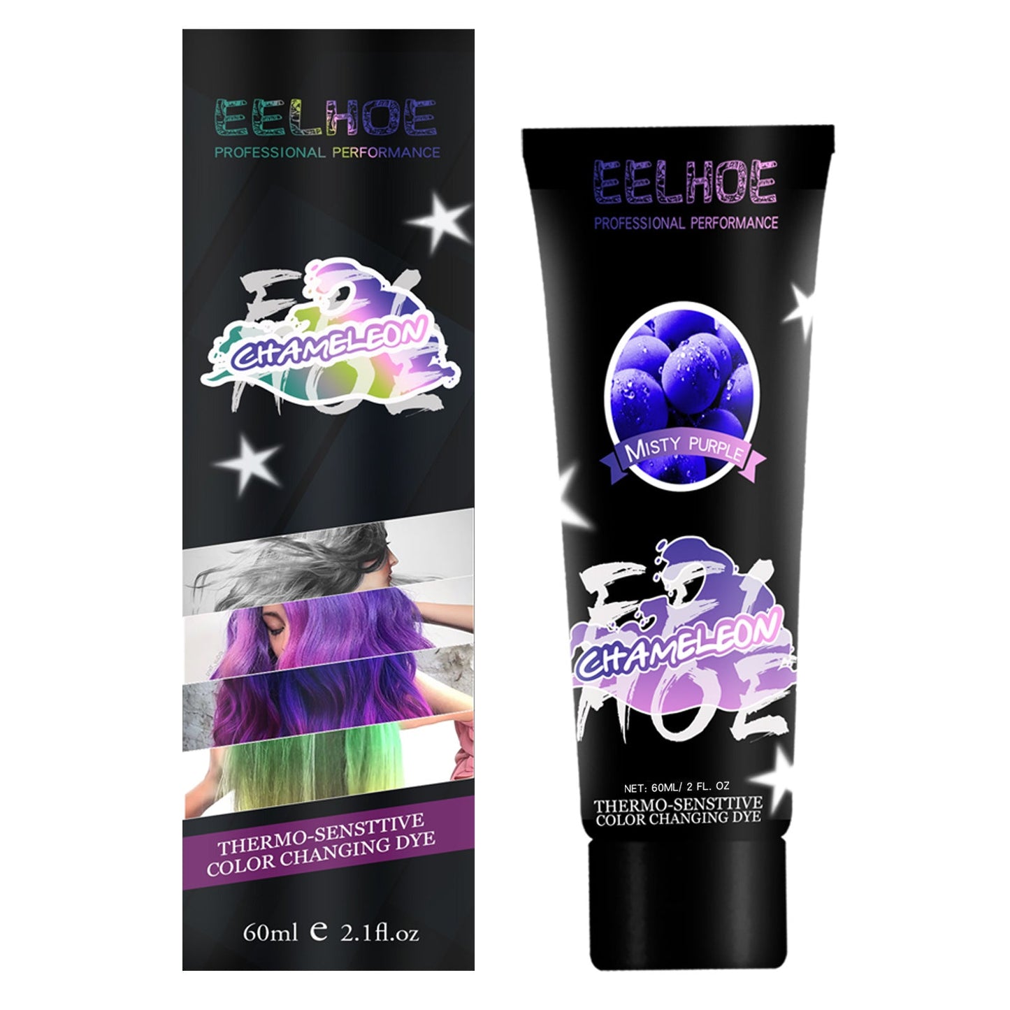 Gradient Hair Conditioner, No Damage To Hair And Scalp Easily Change Hair Color Hair Conditioner - Korvel