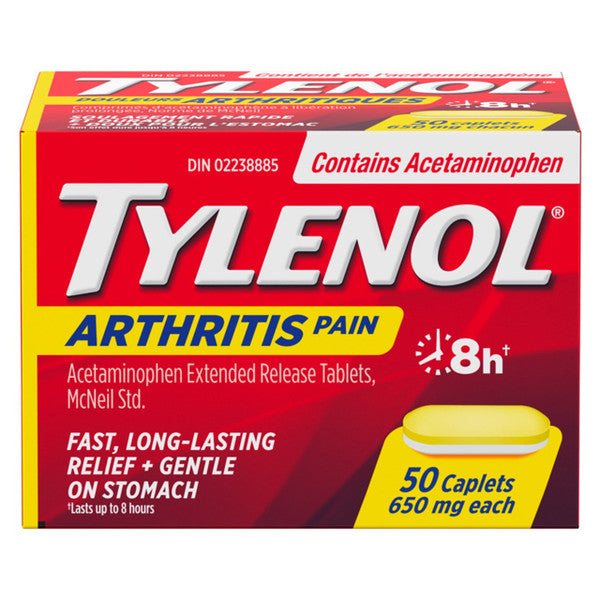 Tylenol Arthritis Pain Relief Caplets - 650 mg