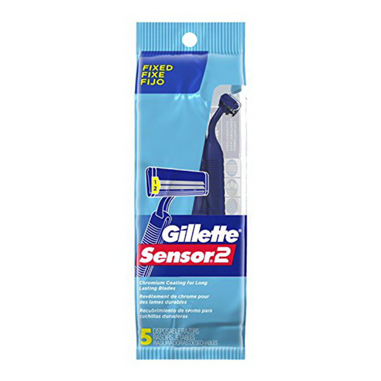 Gillette Sensor2 Disposable Razors for a Comfortable Shave