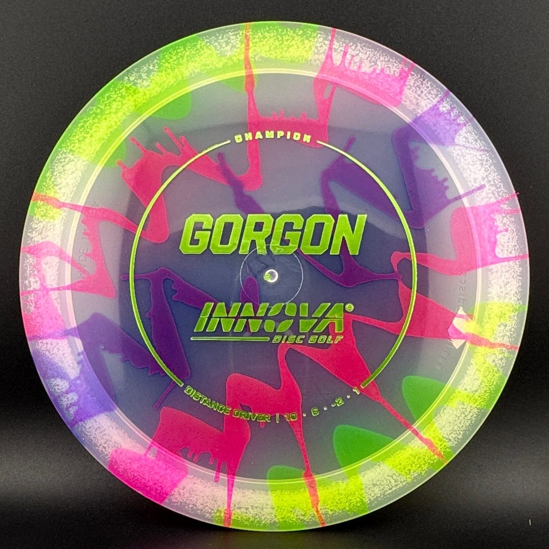I-Dye Champion Gorgon Disc Golf Driver