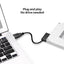 USB 2.0 SATA Adapter Cable for Notebook Optical Drives