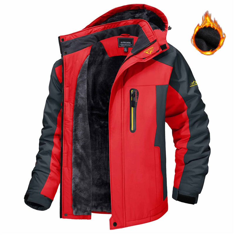 Premium Windproof Long Sleeve Puffer Jacket