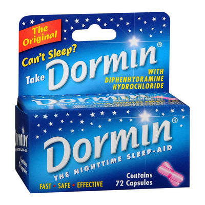 Dormin Night-Time Sleep Aid Capsules