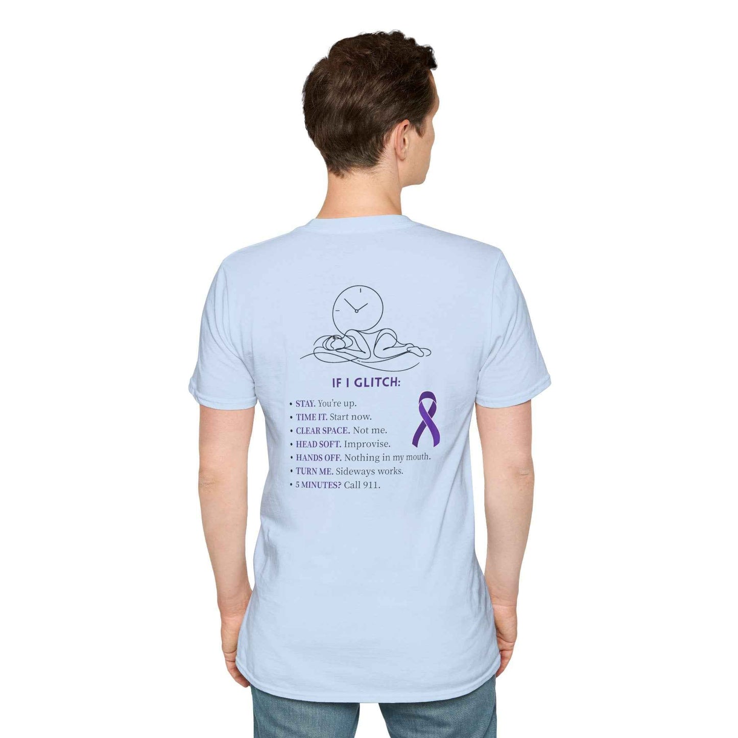 Camiseta Glitch Happens – Camiseta Minimalista de Primeros Auxilios