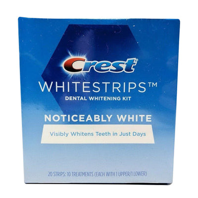 Crest 3D White Noticeably White Whitening Strips Kit