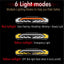 Bike Alarm Tail Light with Turn Signals Multifunctional Waterproof USB Rechargeable  Electric Bell Bicycle Lamp Bike Rear Light - Korvel