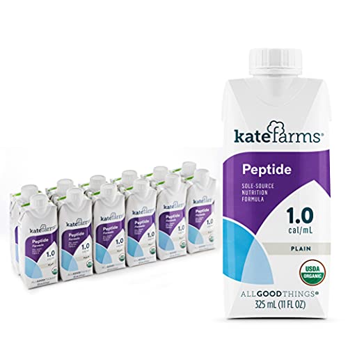 Kate Farms Standard 1.0 – Plant-Based Nutrition Shake – Plain Flavor