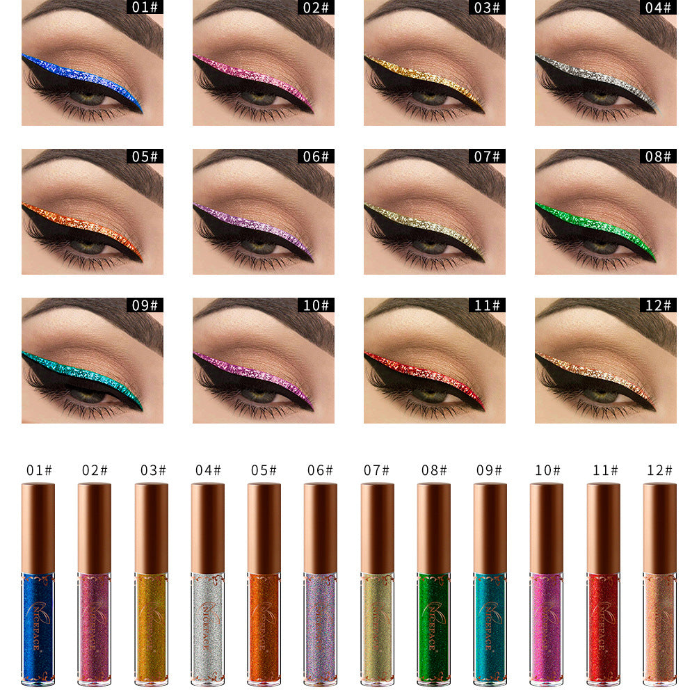 Eyeliner liquide métallique brillant NICEFACE