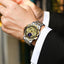 Montre à quartz squelettique multifonctionnelle pour hommes - Étanche