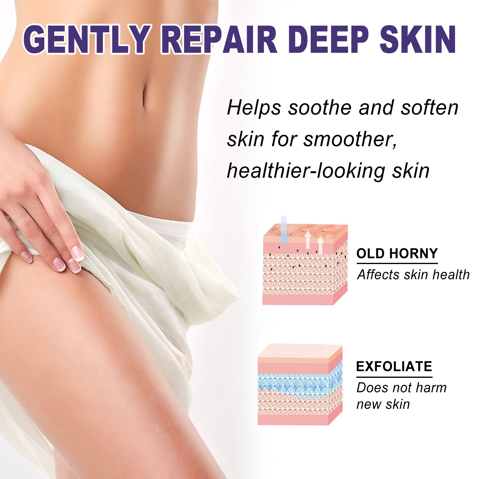 Skin Care Cream, Autumn And Winter Skin Anti-Crack Peeling Exfoliating Moisturizing Soft Moisturizing Body Cream - Korvel