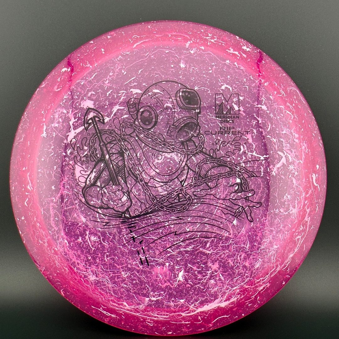 Marbled Clarus Rip Current Disc Golf Driver