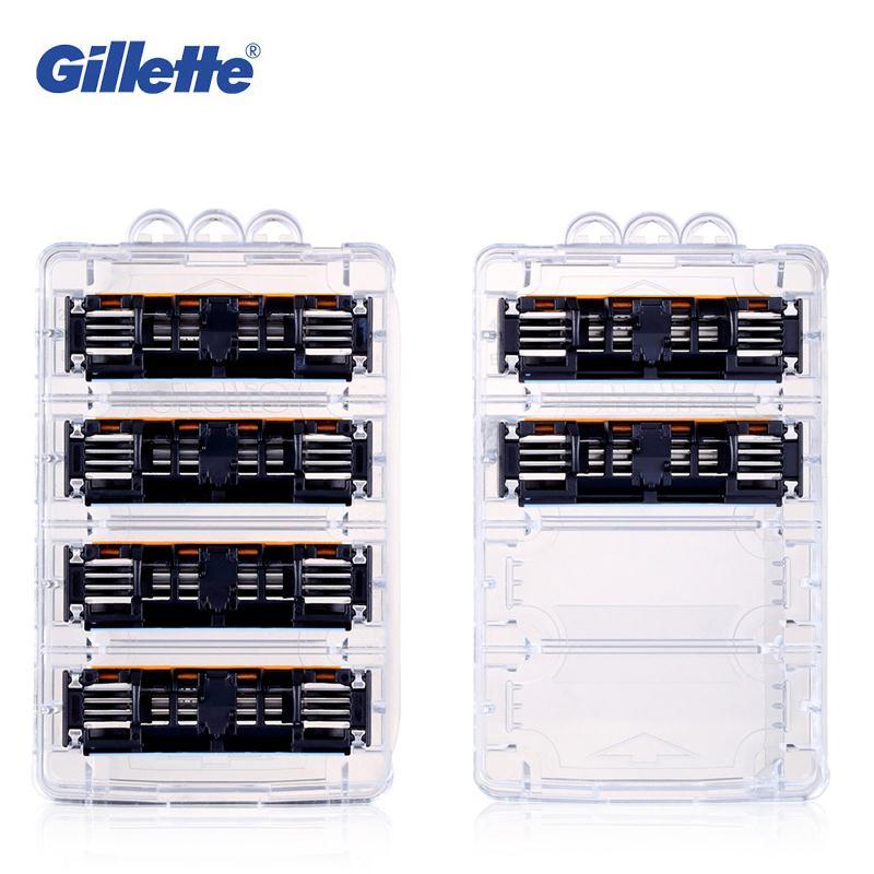 Gillette Vector 3 Shaving Razor Blades Brand Three Layer Shave Shaver Shaving Blades 4pcs Safety - Korvel