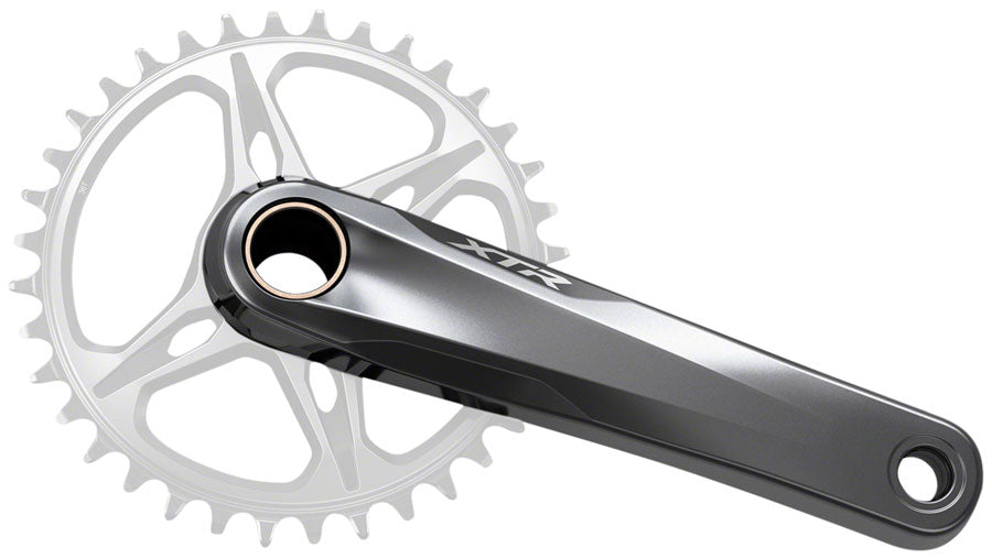 Shimano XTR FC-M9100 Crankset - 175mm 12-Speed Montaje Directo Gris