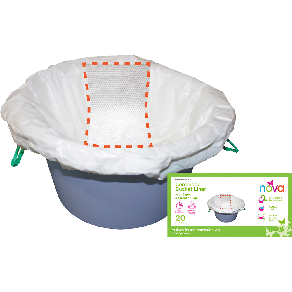 Douille de seau de commode Nova Pa-1082 - 20 unités