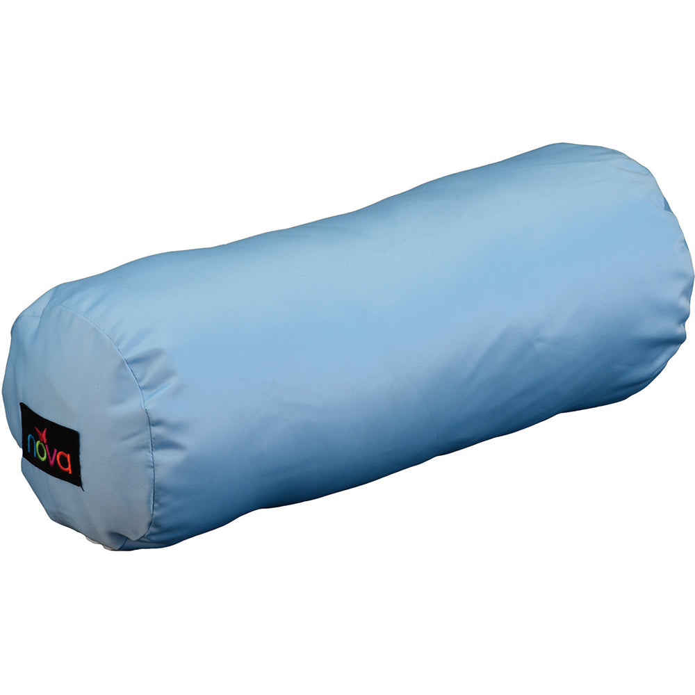 Coussin Roulé NOVA Satin Bleu Ciel 2696S-R