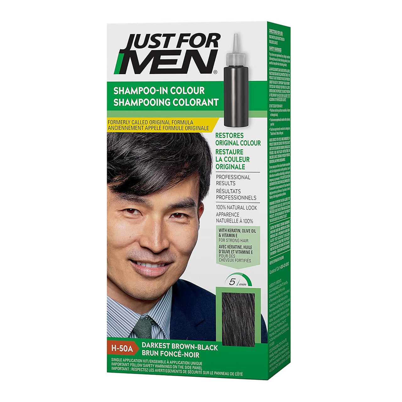 Just For Men Original Formula Darkest Brown/Black Hair Color