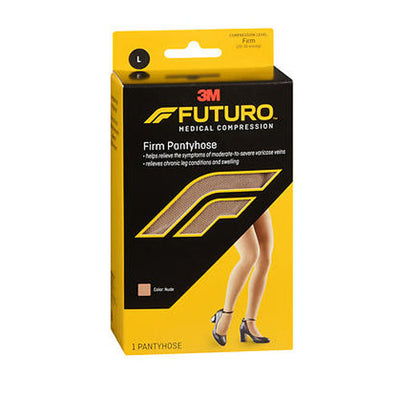 Futuro Restoring Pantyhose Brief Cut Panty - Firm Support in Nude