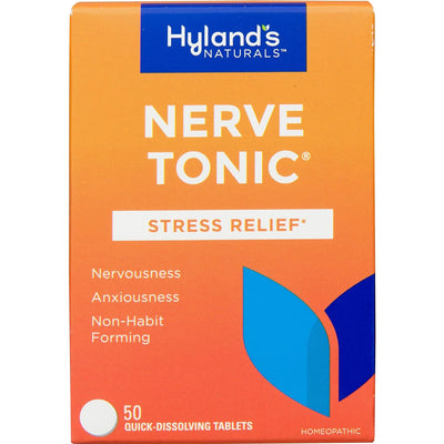 Hyland's Nerve Tonic Stress Relief Tablets - 50 Count
