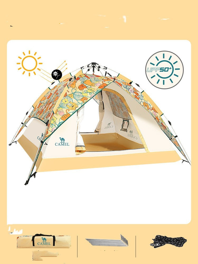 Thickened Automatic Folding Picnic Tent for Outdoor Adventures