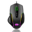 Wired optical gaming mouse with seven key macro light emitting breathing light - Korvel