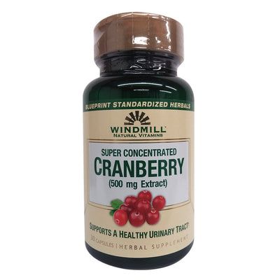 Windmill Cranberry 500mg Capsules - 30 Count