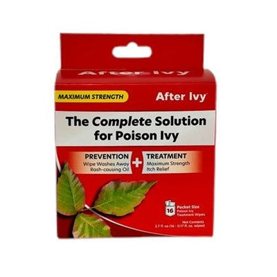 After Ivy Poison Ivy Relief Pads, 16 Count
