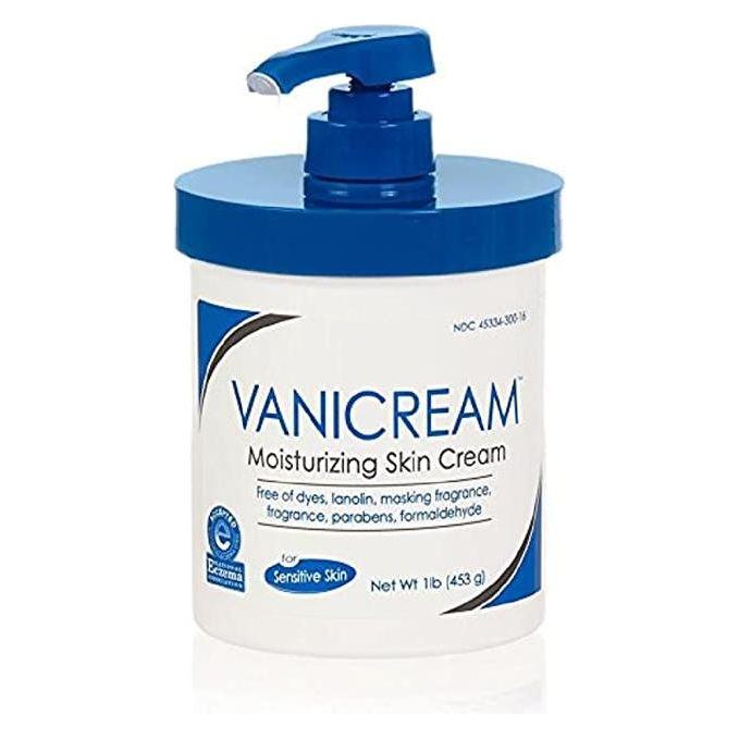 Vanicream Moisturizing Skin Cream with Pump Dispenser - 16 Oz