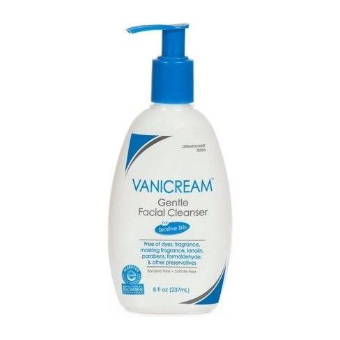 Nettoyant doux pour le visage Vanicream pour peau sensible - 8 oz