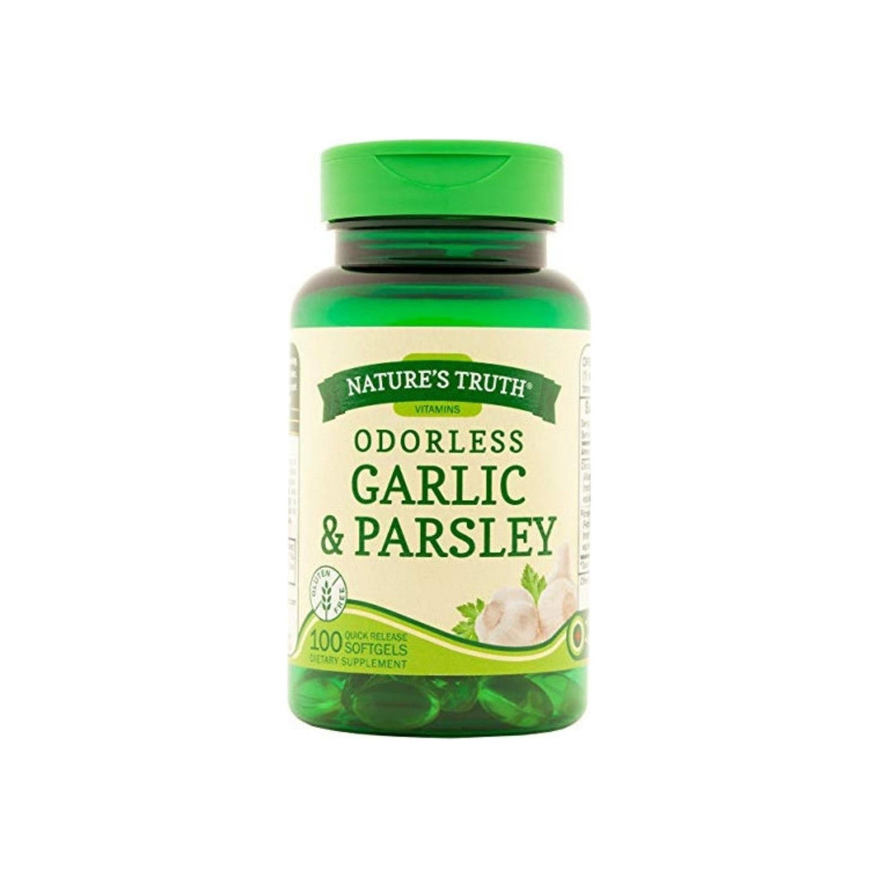 Ajo y Perejil Sin Olor 1200 mg Cápsulas Blandas de Nature's Truth