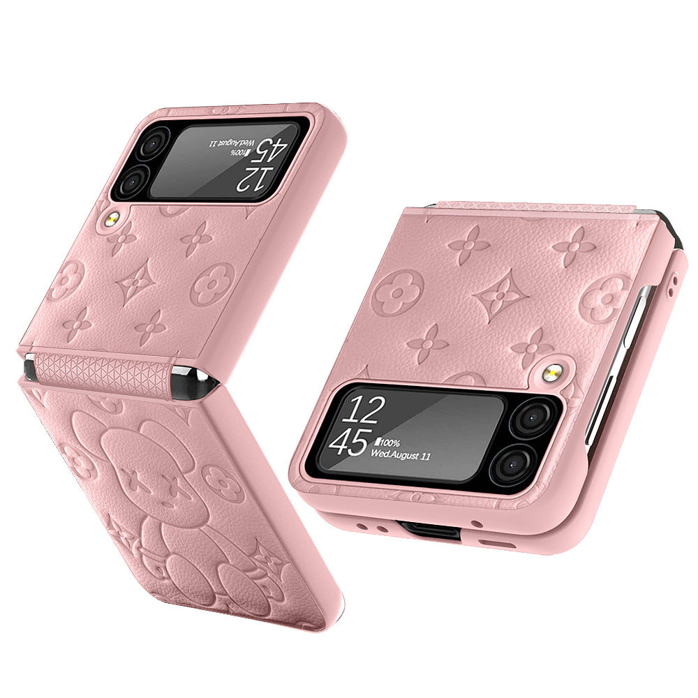 Coque en cuir premium pour Galaxy Samsung Z Flip3