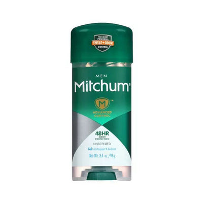 Mitchum Clear Gel Anti-Perspirant & Deodorant - Unscented, 3.4 Oz