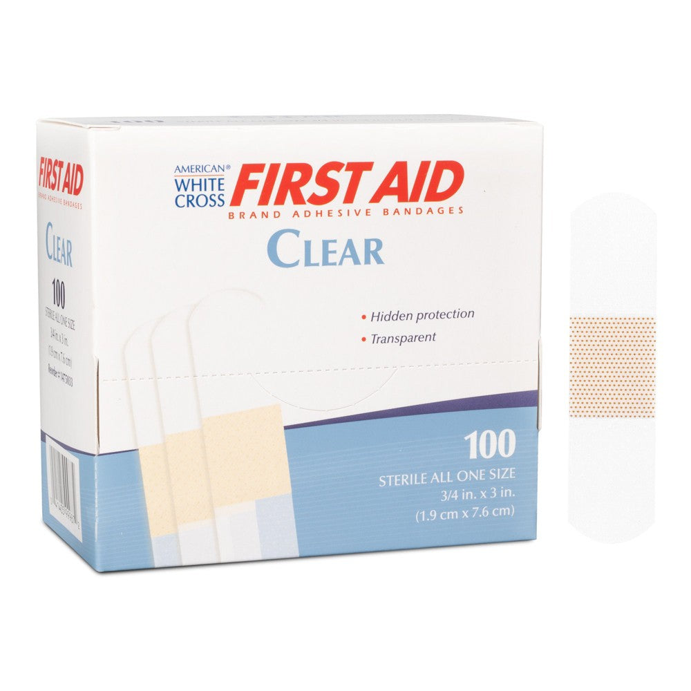 Bandes adhésives transparentes Dukal American White Cross