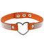 Collar de Rhinestone en Forma de Corazón Harajuku