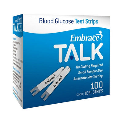 Embrace Talk Meter Strips - Box of 1