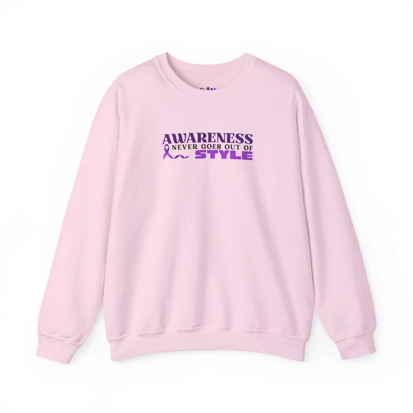 Sudadera Bordada de Conciencia Nunca Pasa de Moda
