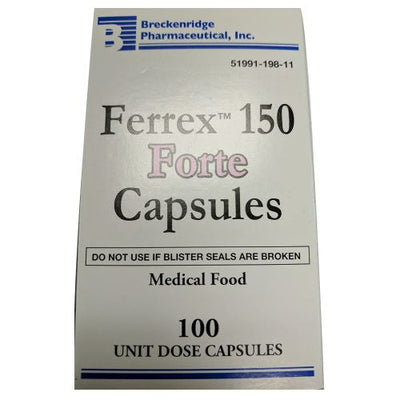Capsules Ferrex 150 Forte de Breckenridge