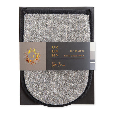 Pré de Provence Spa Prive Men's Bamboo Charcoal Bath Mitt