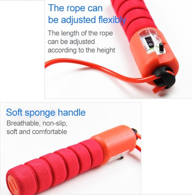 Adjustable Jump Rope with Counter - Premium Fitness Tool