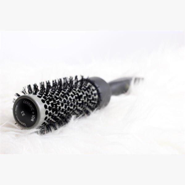 Keller Spiral Curler 25mm - Premium Round Hairbrush