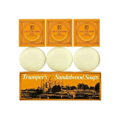 Collection de savon au bois de santal Geo F. Trumper - 3x75g