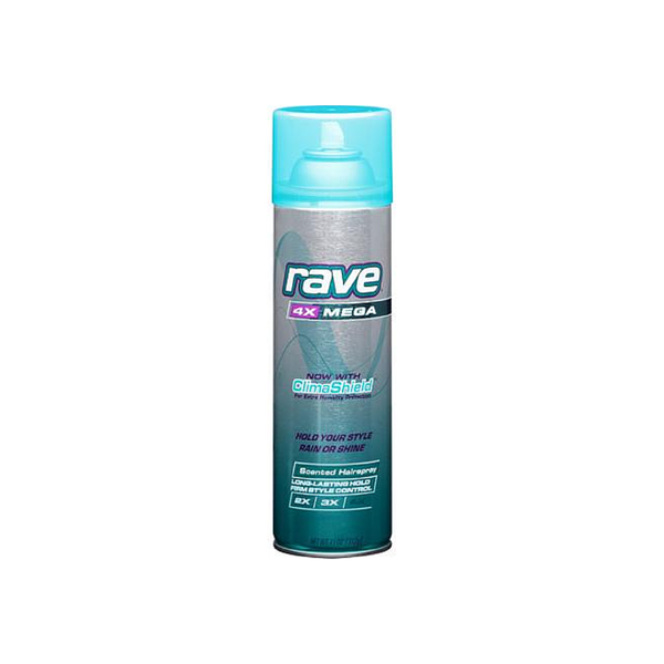 Rave 4x Mega Altitude Super Hold Hairspray, 11 oz - Unscented