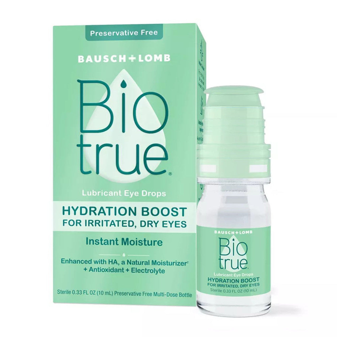 Biotrue Hydration Boost Lubricante Gotas para los Ojos - 0.33 Oz
