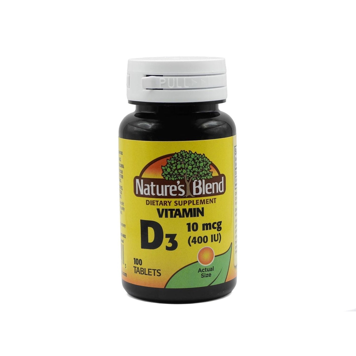 Nature's Blend Vitamina D 400 UI – 100 Tabletas
