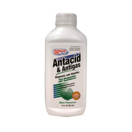 KPP Astacid Y Antigas Oral Suspension - Mint Flavor, 12 Oz