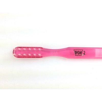 Cepillo de dientes ortodóntico para adultos Poh 2 - Cerdas suaves para brackets